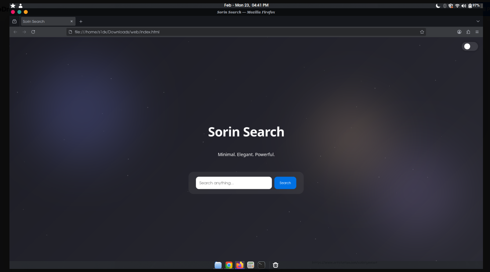 A Search Engine | Cosmodraft